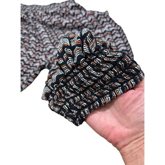 By Anthropologie Women's Abstract Print Pullon High Waist Joggers, M - Picture 9 of 11